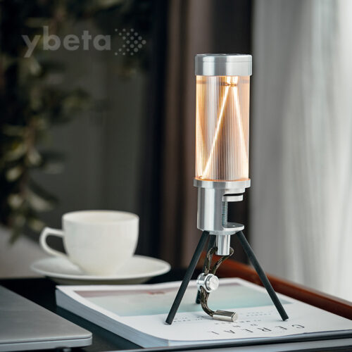 NomadBeam – Vintage Metal Camping Light with Touch Control